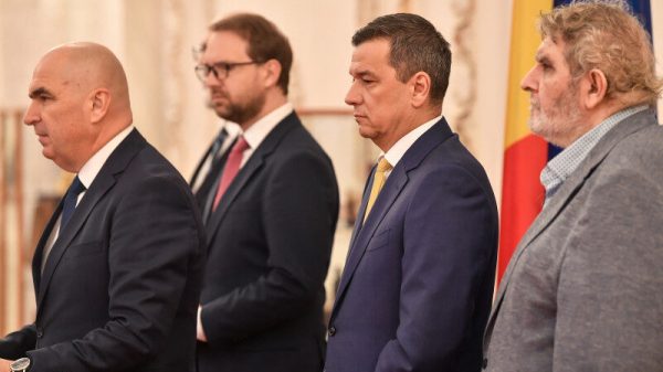 Sotin Grindeanu Ilie Bolojan Dominic Fritz
