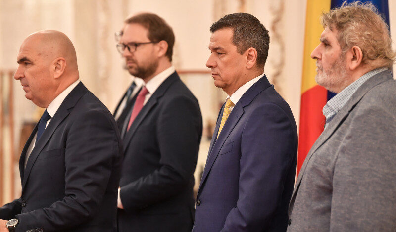 Sotin Grindeanu Ilie Bolojan Dominic Fritz