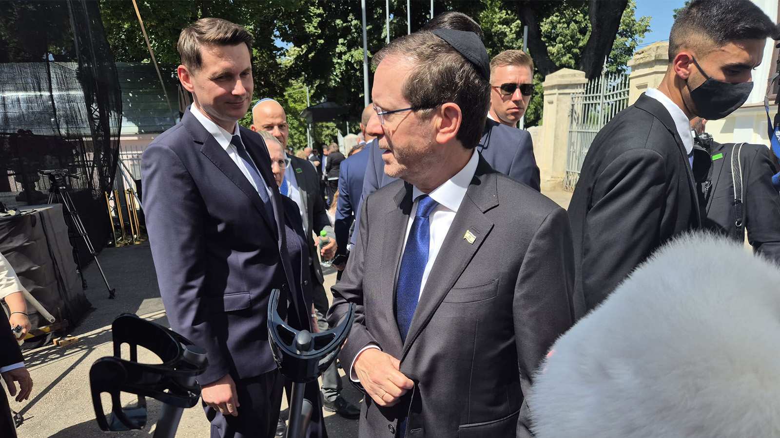 isaac herzog la Iasi