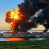 Atac cu drone in Rusia la depozite de combustibil