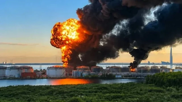Atac cu drone in Rusia la depozite de combustibil