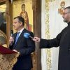 Eugen Tomac la biserica