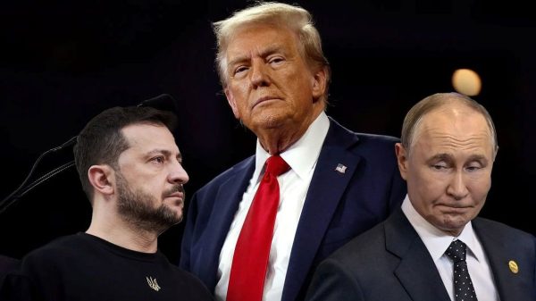 Zelenski, Putin, Trump