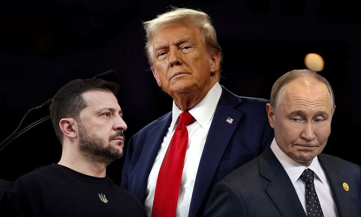 Zelenski, Putin, Trump